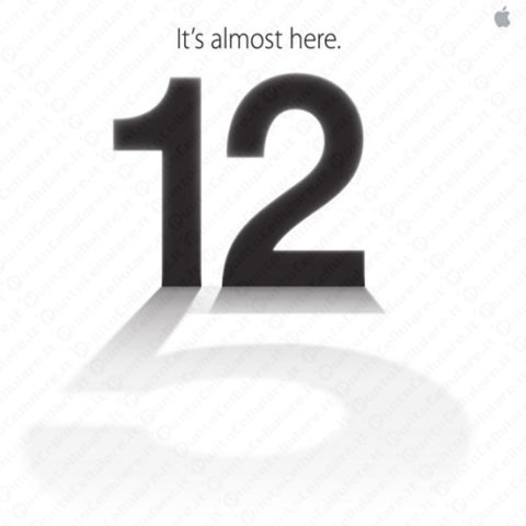 Apple convoca la stampa il 12 settembre, iPhone 5 in arrivo !