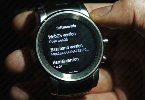 LG smartwatch webOS