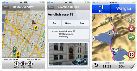 Navigon per iPhone si aggiorna con il rilascio di iOS 6