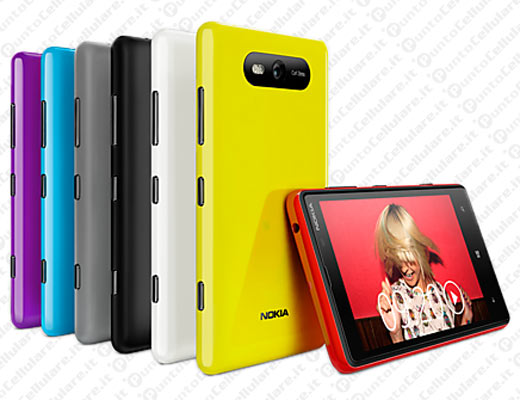 Nokia Lumia 920 e Lumia 820