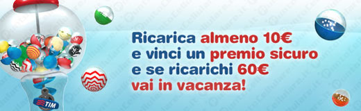 Tim - torna la promozione 'Ricarica e Vinci' con tanti premi immediati