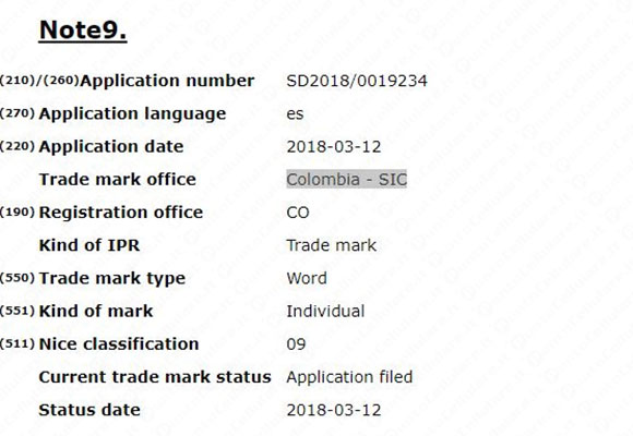 Samsung Galaxy Note 9