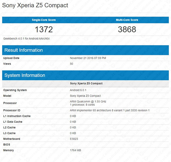Sony Xperia ZG Compact - nel 2017 ancora smartphone con Snapdragon 810 ?