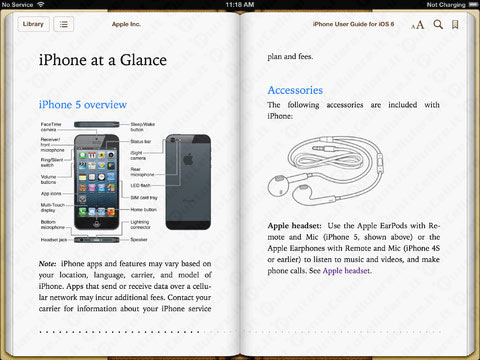 iPhone 5 - ecco il libretto di istruzioni da scaricare