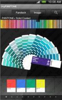 myPantone for Android e myPantone 2.0 pe